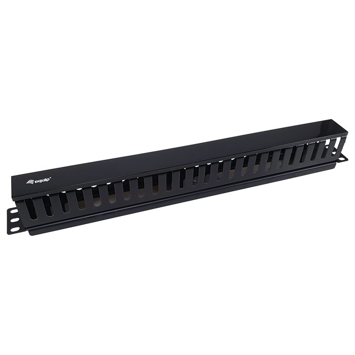 Equip 327314 Panel de gestión de cables para rack de 19 pulgadas, Negro Equip 327314 Panel de gestión de cables para rack de 19 pulgadas, Negro