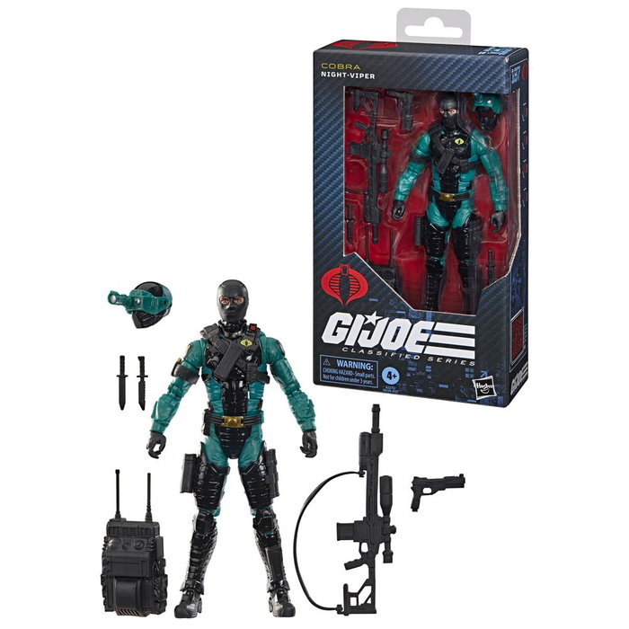 Hasbro G.I. Joe Classified Series Night-Viper 15 cm Hasbro G.I. Joe Classified Series Night-Viper 15 cm