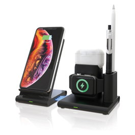 Realpower ChargeAIR Connect Cargador inalámbrico Negro