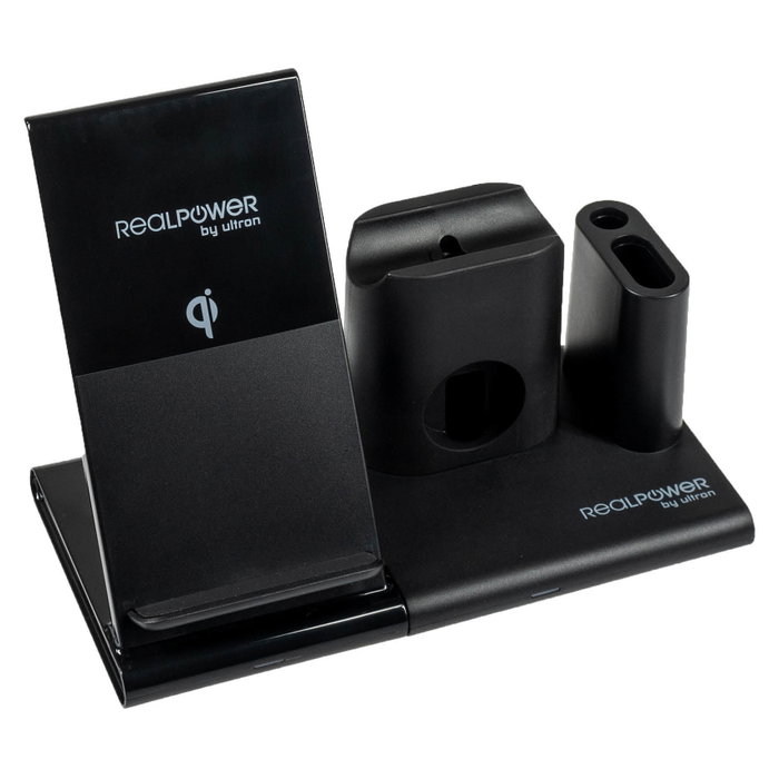 Realpower ChargeAIR Connect Cargador inalámbrico Negro
