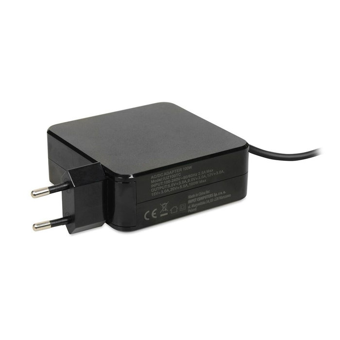 Cargador universal para portÁtil ibox iuz100tc 100w usb-c power delivery