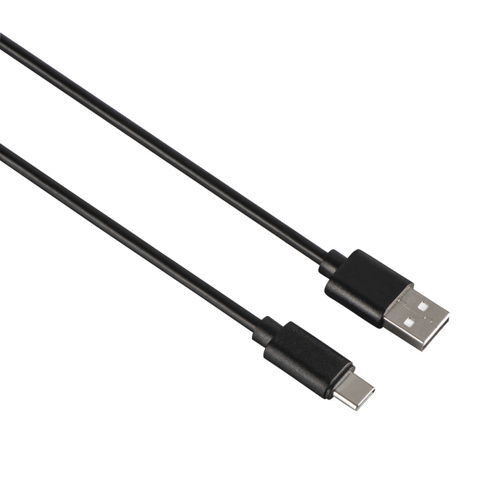 Hama Cable USB-A a USB-C 0.9 m Negro 00200907 Hama Cable USB-A a USB-C 0.9 m Negro 00200907