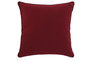 DKD Home Decor Fundas de Cojín de Algodón 45x1x45 550 GR Surtido Rojo y Blanco