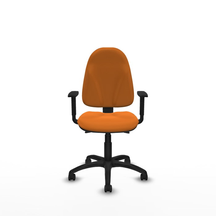 PIQUERAS Y CRESPO Silla de oficina Algarra Naranja con mecanismo Asincro PIQUERAS Y CRESPO Silla de oficina Algarra Naranja con mecanismo Asincro