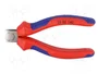 KNIPEX Alicates de punta redonda de 140 mm