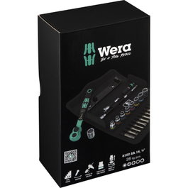 Wera 8100 SA 14 Zyklop Comfort Ratchet Set 1/4