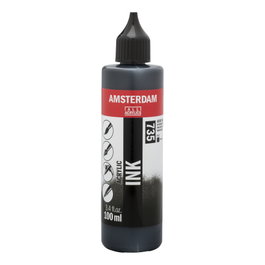 Amsterdam Tinta Acrílica Negro Óxido 735 100 ml