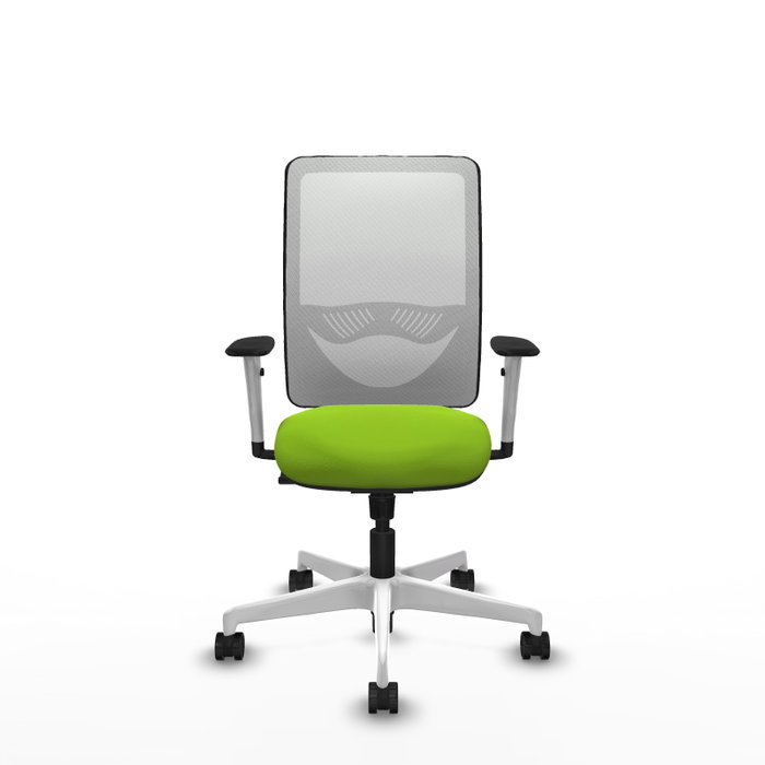 PIQUERAS Y CRESPO Silla de oficina Zulema con mecanismo Sincro, Pistacho y Blanco PIQUERAS Y CRESPO Silla de oficina Zulema con mecanismo Sincro, Pistacho y Blanco
