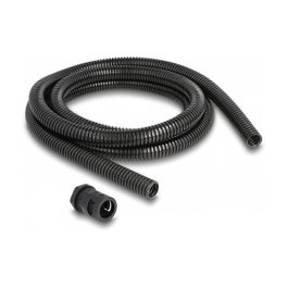 DeLOCK 60463 Funda protectora de cable de 2 m x 15,8 mm con 2 x PG11 negro