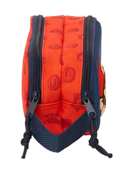 Safta Portatodo Doble 3D Super Mario 3D 21x8x6cm