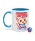 Glassstaff Taza & dados D20 Dungeons & Kittens con caja de regalo decorativa
