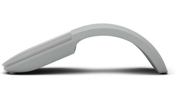 Microsoft Arc Mouse Bluetooth Ligero Gris Claro