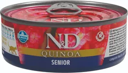 Farmina N&D Cat Quinoa Senior Caja 24x80 gr