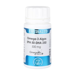 Equisalud Omega 3 Algas EPA 50-DHA 250 500mg 40 perlas