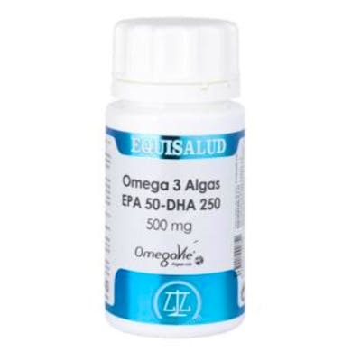 EQUISALUD Omega 3 Algas EPA 50mg DHA 250mg 500Mg 40Perlas EQUISALUD Omega 3 Algas EPA 50mg DHA 250mg 500Mg 40Perlas