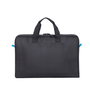 Rivacase Regent II - Maletín Bolsa Portátil Negro para Portátil hasta 17.3" (Modelo 8059)