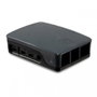 Raspberry Pi Carcasa oficial para Raspberry Pi 4, Negro/Gris
