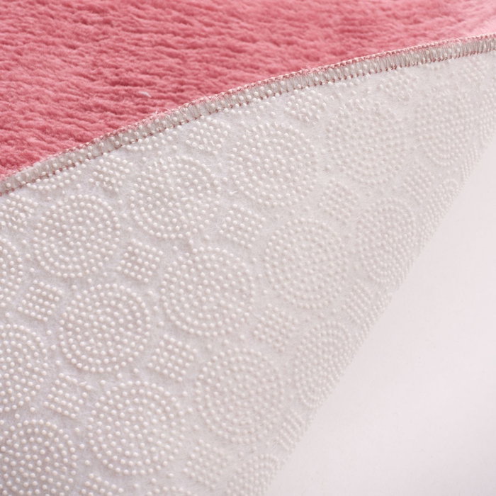 Mijölnir 1629 Alfombra de Baño Fucsia 100 x 150 cm, 100% Acrílico, Felpa 3 cm, Antideslizante, Antibacteriana, Lavable a Máquina