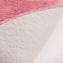 Mijölnir 1629 Alfombra de Baño Fucsia 100 x 150 cm, 100% Acrílico, Felpa 3 cm, Antideslizante, Antibacteriana, Lavable a Máquina