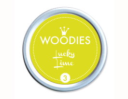 Woodies Almohadilla de tinta Lucky Lime 38x22mm