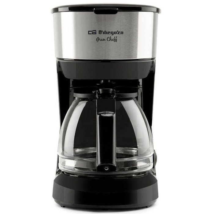 Orbegozo CG 4506 Cafetera de Goteo 6 Tazas Negra y Plata
