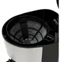 Orbegozo Cafetera de Goteo CG 4506 - 6 Tazas - Negra y Plata - Jarra de Cristal 0,75 L - Apagado Automático - Placa Calentadora