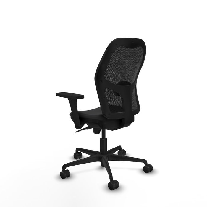 PIQUERAS Y CRESPO Silla de oficina Jorquera con mecanismo Sincro y Brazos 3D Negro PIQUERAS Y CRESPO Silla de oficina Jorquera con mecanismo Sincro y Brazos 3D Negro