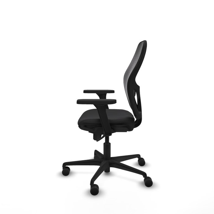 PIQUERAS Y CRESPO Silla de oficina Jorquera con mecanismo Sincro y Brazos 3D Negro PIQUERAS Y CRESPO Silla de oficina Jorquera con mecanismo Sincro y Brazos 3D Negro