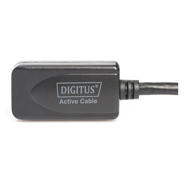 Digitus Cable de extensión USB 3.0 Activo 5 m USB-A Macho a Hembra, USB 3.2 Gen 1, Negro
