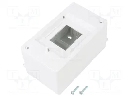 ELEKTRO-PLAST NASIELSK Carcasa MINI para Aparatos Modulares Blanca