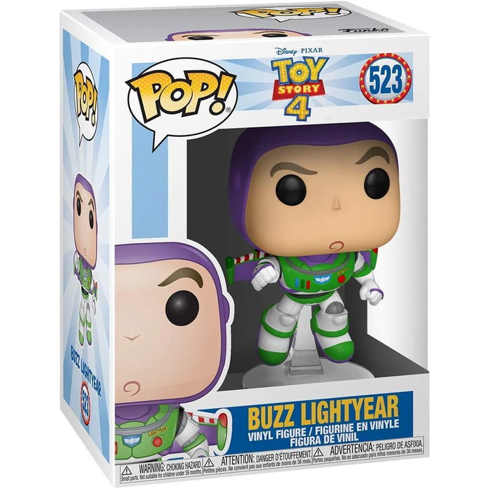 Funko Figura POP Disney Pixar Toy Story 4 Buzz Lightyear Vinilo 9cm