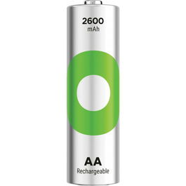 GP Pilas AA Recyko 2600mAh NiMH Pack de 4