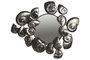 DKD Home Decor Espejo Metal Nautilus Plateado 90x10x80
