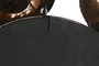 DKD Home Decor Espejo Metal Nautilus Plateado 90x10x80