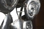 DKD Home Decor Espejo Metal Nautilus Plateado 90x10x80