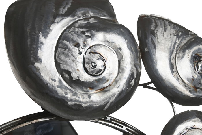 DKD Home Decor Espejo Metal Nautilus Plateado 90x10x80 DKD Home Decor Espejo Metal Nautilus Plateado 90x10x80