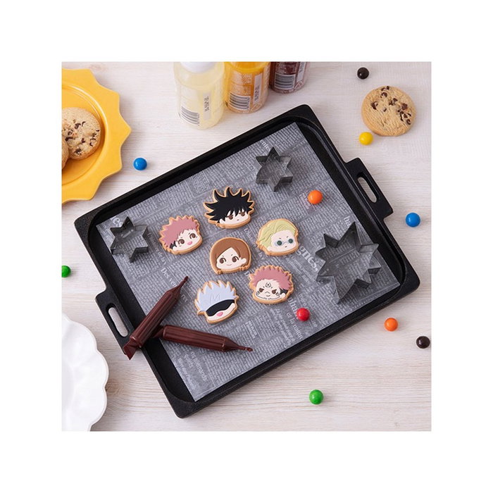 Megahouse - Surtido de 6 Figuras de Colección PVC ABS Jujutsu Kaisen, Versión Molde de Pastelería (5 cm)