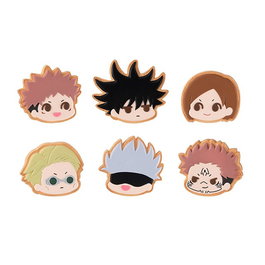 Megahouse - Surtido de 6 Figuras de Colección PVC ABS Jujutsu Kaisen, Versión Molde de Pastelería (5 cm)