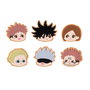 Megahouse - Surtido de 6 Figuras de Colección PVC ABS Jujutsu Kaisen, Versión Molde de Pastelería (5 cm)