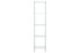 Estantería DKD Home Decor Blanco Transparente Cristal Madera MDF 40 x 30 x 180 cm (1)