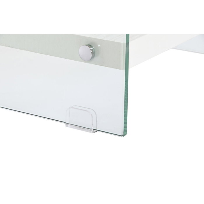 Estantería DKD Home Decor Blanco Transparente Cristal Madera MDF 40 x 30 x 180 cm (1)