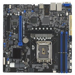 ASUS P13R-M MicroATX Placa Base LGA 1700 DDR5 128GB con 2x1G y ASMB11