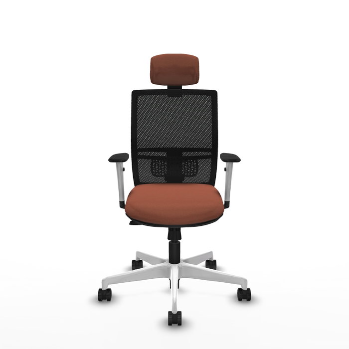 PIQUERAS Y CRESPO Silla de oficina Yunquera con mecanismo Sincro/Traslack, Marrón y Negro PIQUERAS Y CRESPO Silla de oficina Yunquera con mecanismo Sincro/Traslack, Marrón y Negro