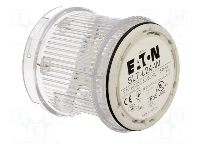EATON ELECTRIC Módulo de señalización luminosa SL7 Blanco LED EATON ELECTRIC Módulo de señalización luminosa SL7 Blanco LED