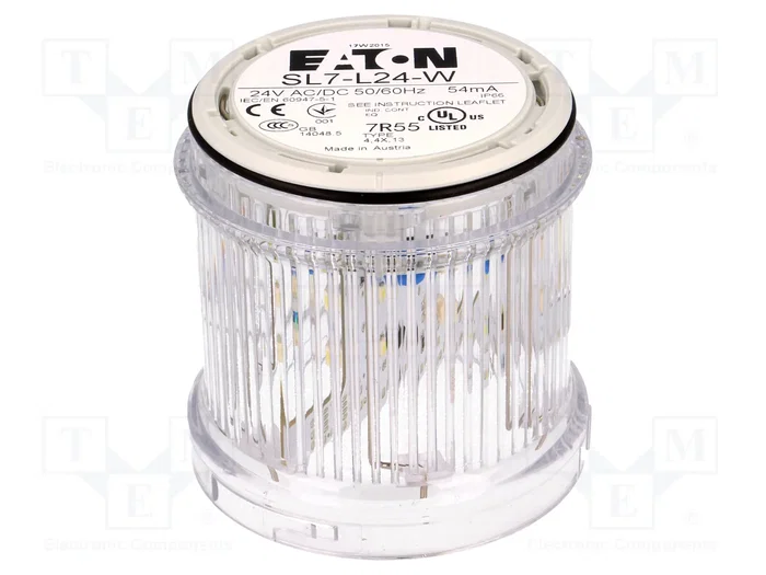 EATON ELECTRIC Módulo de señalización luminosa SL7 Blanco LED EATON ELECTRIC Módulo de señalización luminosa SL7 Blanco LED