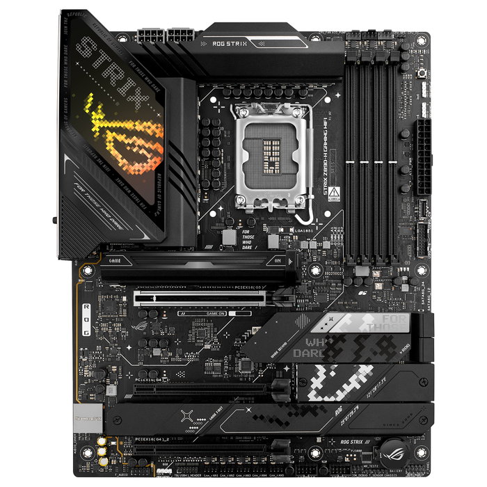 ASUS ROG STRIX Z890-H GAMING WiFi, Placa Base ATX Intel LGA 1851 para Intel Core Ultra (Series 2), Chipset Z890, DDR5 (256 GB Max), Wi-Fi 7, Bluetooth 5.4, 5GbE