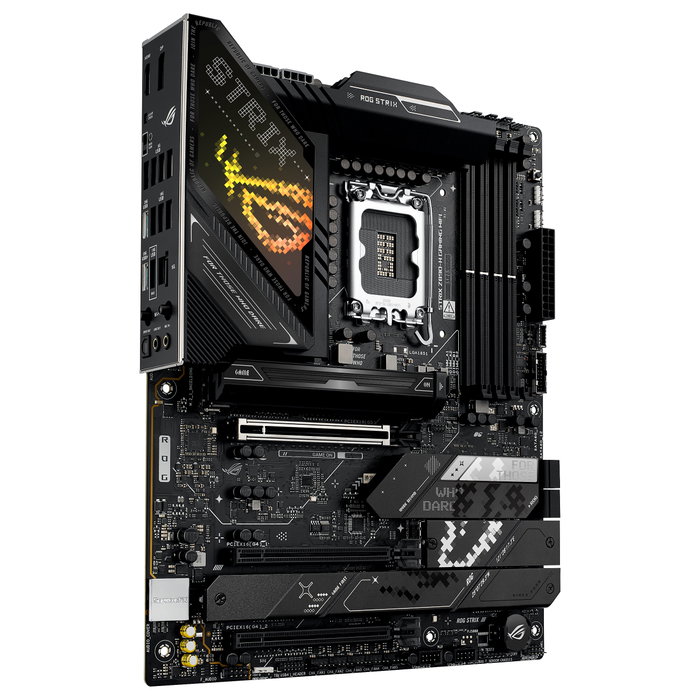 ASUS ROG STRIX Z890-H GAMING WiFi, Placa Base ATX Intel LGA 1851 para Intel Core Ultra (Series 2), Chipset Z890, DDR5 (256 GB Max), Wi-Fi 7, Bluetooth 5.4, 5GbE