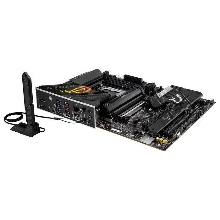 ASUS ROG STRIX Z890-H GAMING WiFi, Placa Base ATX Intel LGA 1851 para Intel Core Ultra (Series 2), Chipset Z890, DDR5 (256 GB Max), Wi-Fi 7, Bluetooth 5.4, 5GbE