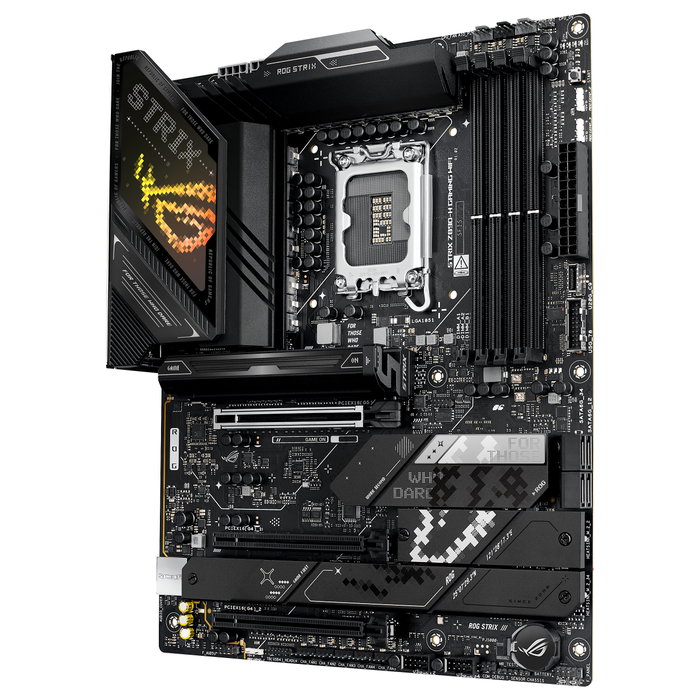 ASUS ROG STRIX Z890-H GAMING WiFi, Placa Base ATX Intel LGA 1851 para Intel Core Ultra (Series 2), Chipset Z890, DDR5 (256 GB Max), Wi-Fi 7, Bluetooth 5.4, 5GbE