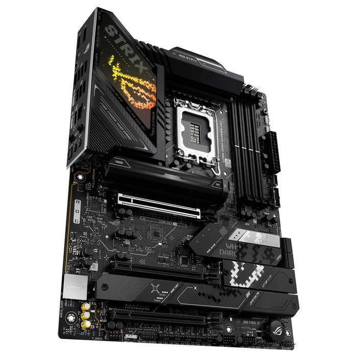 ASUS ROG STRIX Z890-H GAMING WiFi, Placa Base ATX Intel LGA 1851 para Intel Core Ultra (Series 2), Chipset Z890, DDR5 (256 GB Max), Wi-Fi 7, Bluetooth 5.4, 5GbE